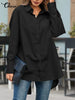 Celia blouse met knoop detail