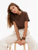 Basic t shirt 100% katoen