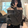 Tina off shoulder trui