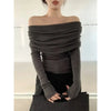 Millie off shoulder trui