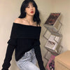 Tina off shoulder trui