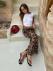 Luipaard print rok
