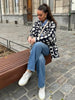 Vintage print jasje