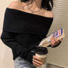 Tina off shoulder trui
