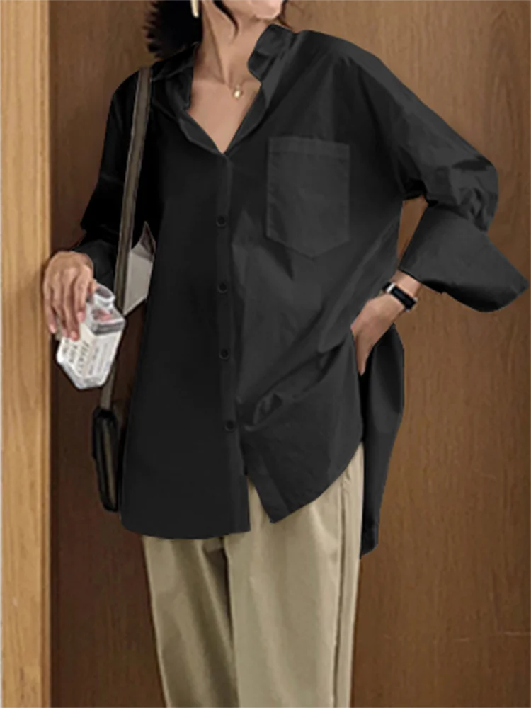 Celia blouse met knoop detail
